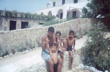 avec la famille
